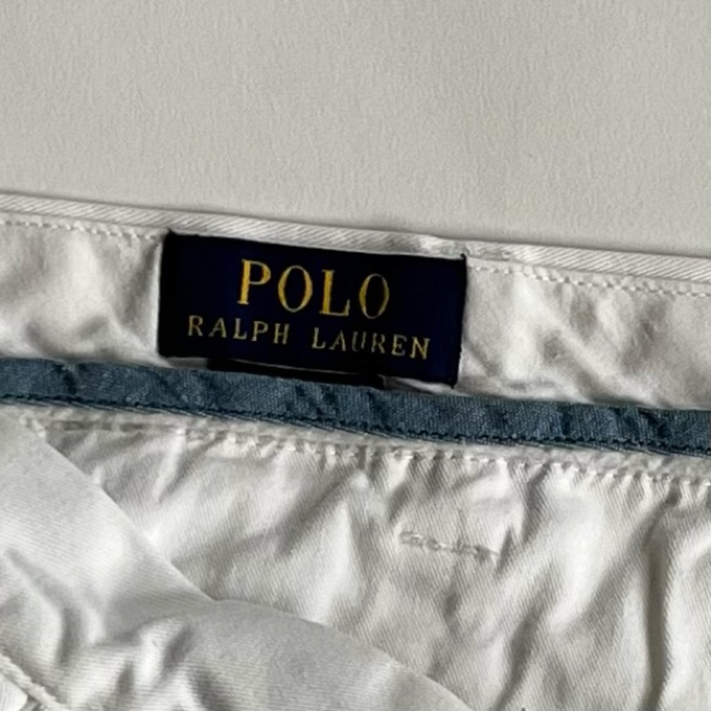 Polo Ralph Lauren White Chino Pants, Size 46 X 32 - Picture 7 of 7